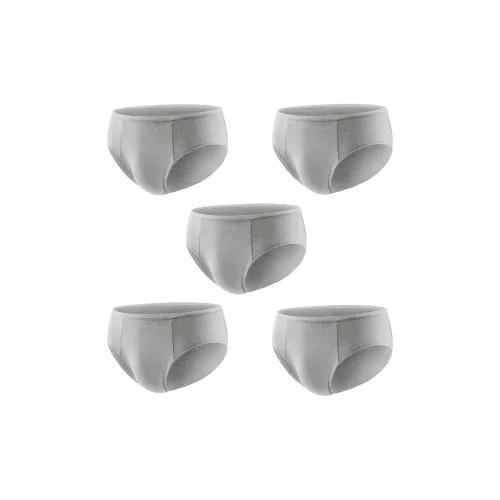 BEIANSHI 그레이 남성 일회용 팬티
