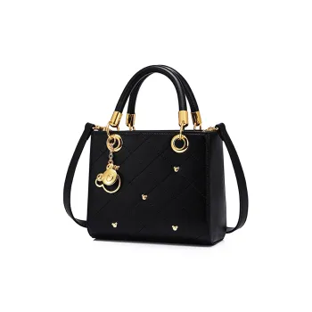 JUST STAR Synthetic Leather Shoulder Bag, Crossbody Bag, Handbag Regular Women's Red/Black/White