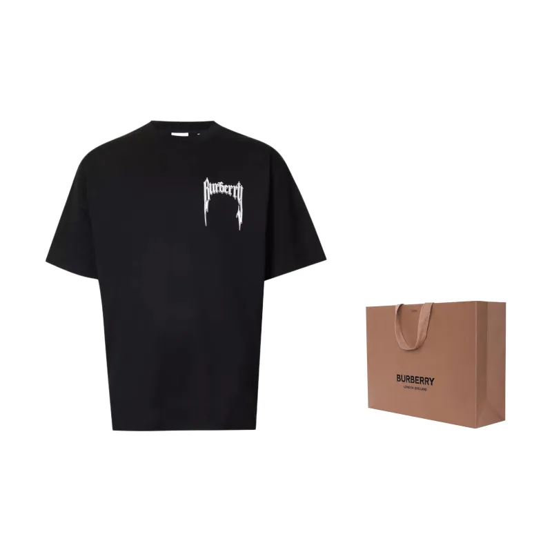 Burberry T Shirts Men Black-1