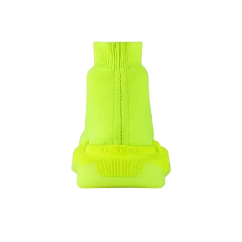 Balenciaga Speed 2 Trainer Knit 'Fluo Yellow'-2