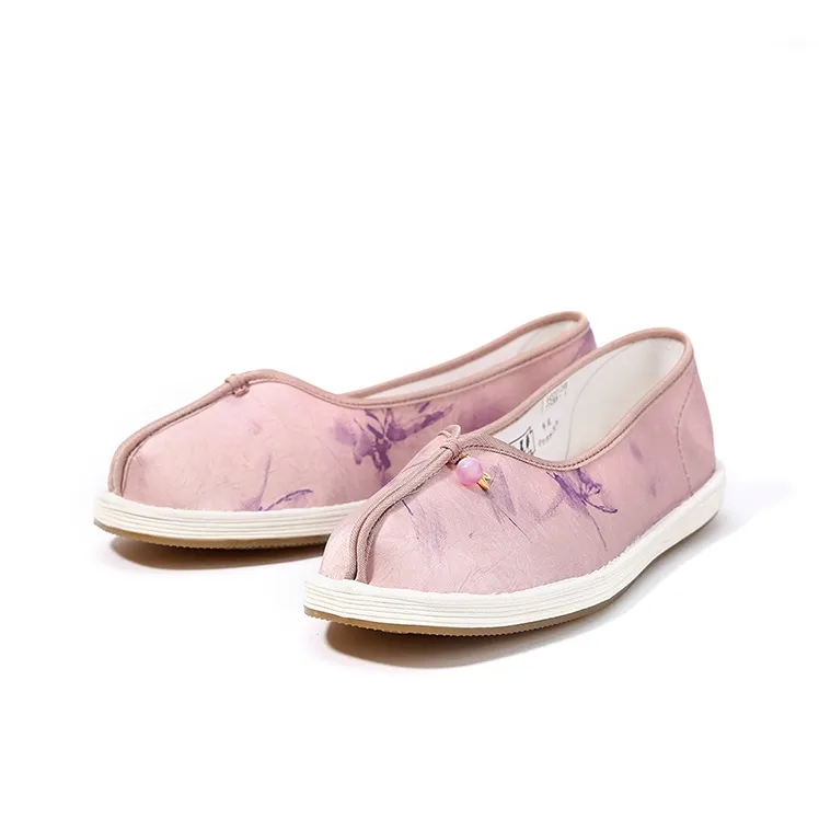 Old Meihua Casual Single Shoes Women's Purple-2