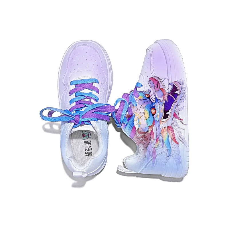 Cold Cicadas Yesterday Lightweight And Breathable Low-Top Skateboard Shoes Unisex-4
