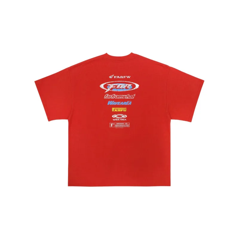 Far Archive T Shirts Men Red-1