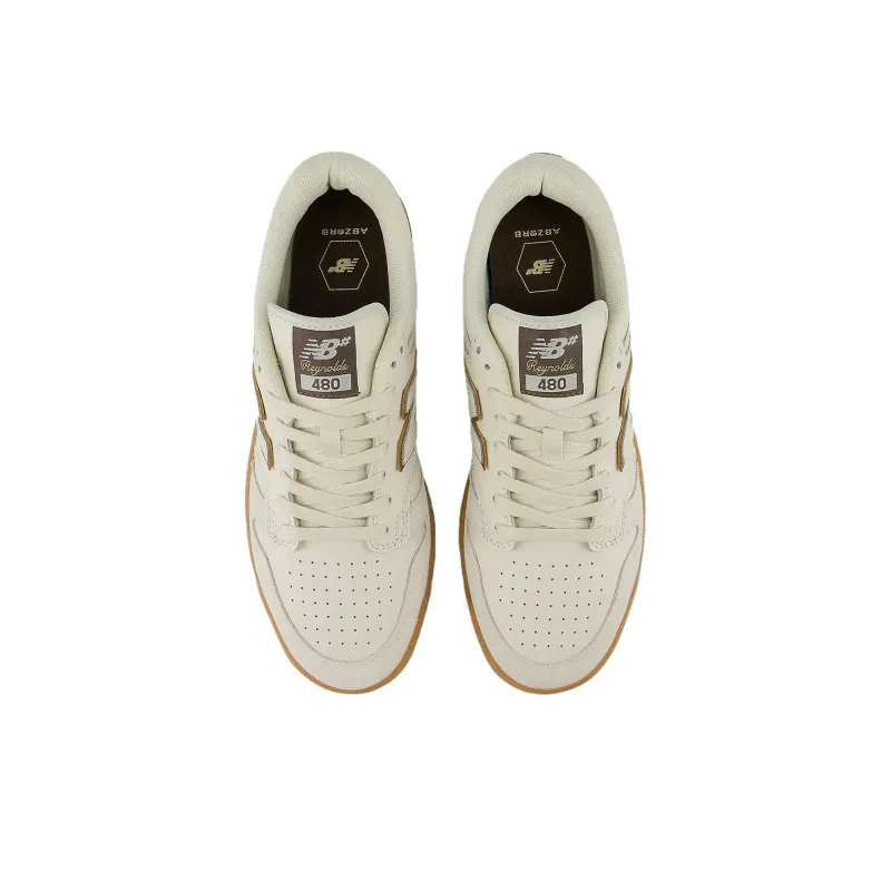 New Balance Numeric 480 Sea Salt Brown Gum-3