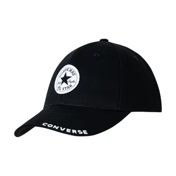 Converse Cotton Hats & Caps Baseball Cap Unisex Jet Black