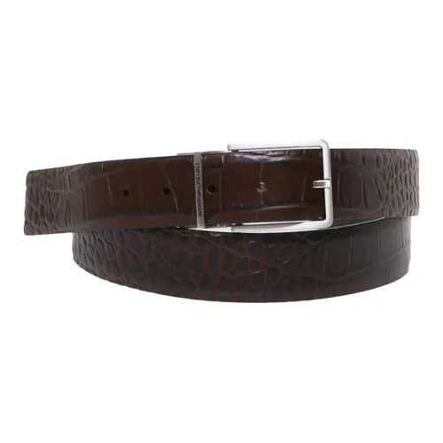 EMPORIO ARMANI Cow Leather Belts Men's Brown 