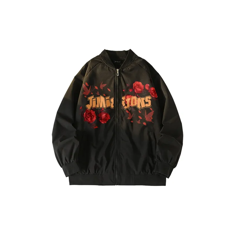 JIMI&JONS Windproof And Waterproof Baseball Collar Pilot Jackets & Coats Unisex-1