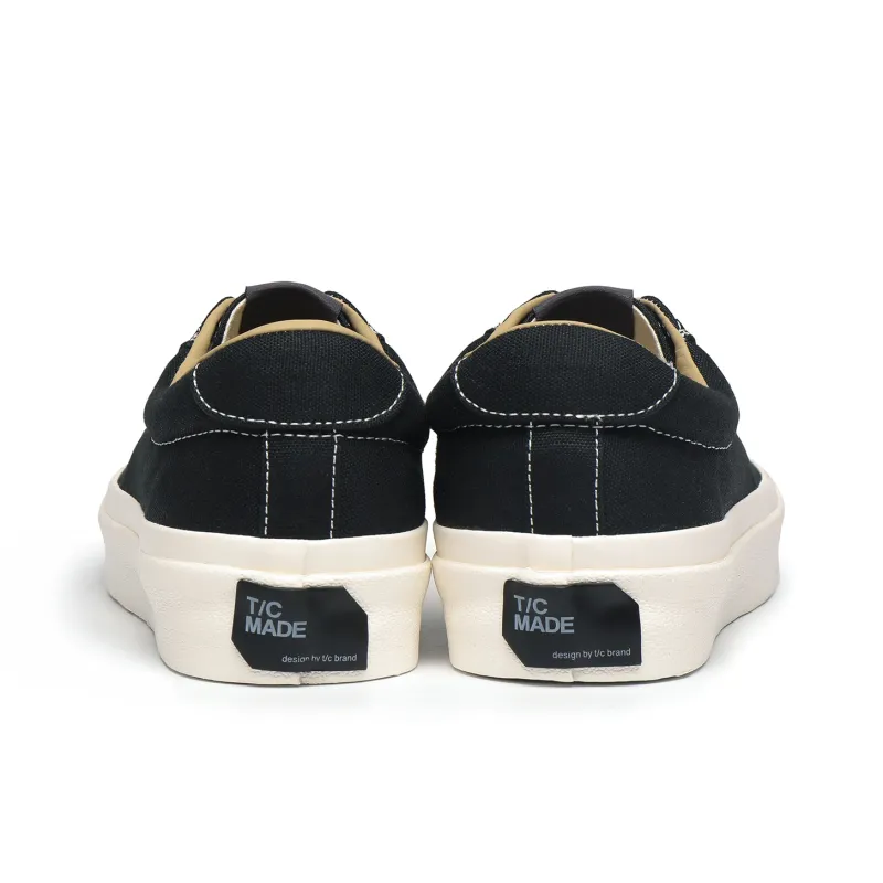 TC Tcmade 001b Low-Top Canvas Shoes Unisex Black-3