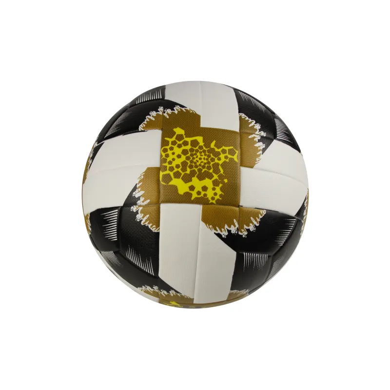 Ledo Size 5 Soccer PU Machine Stitched Soccer Ball Unisex-3