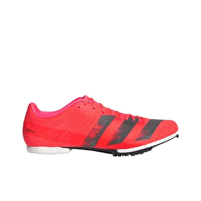 Adidas Adizero MD Cushioning Anti-Slip And Wear-Resistant Low-Top Sprint Running Shoes Unisex Red-1