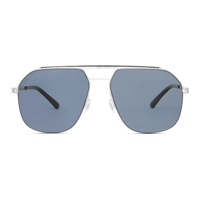 Mita Stainless Steel Round Sunglasses Unisex-6