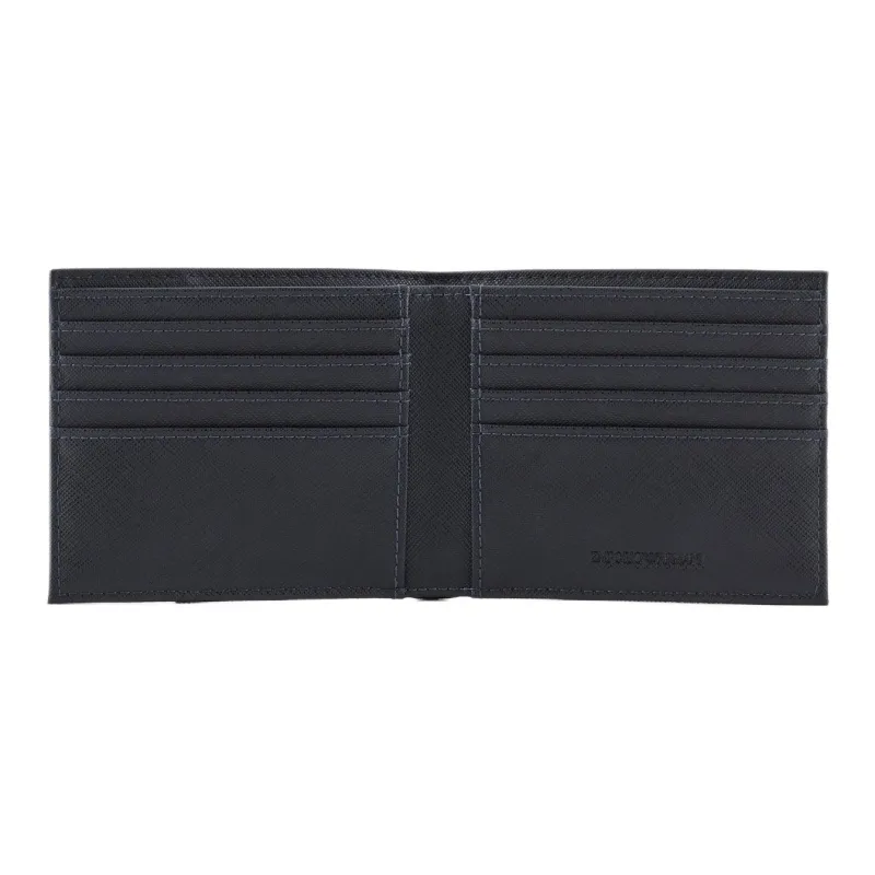 EMPORIO ARMANI PU Polyurethane Wallet Men's Dark Blue-2