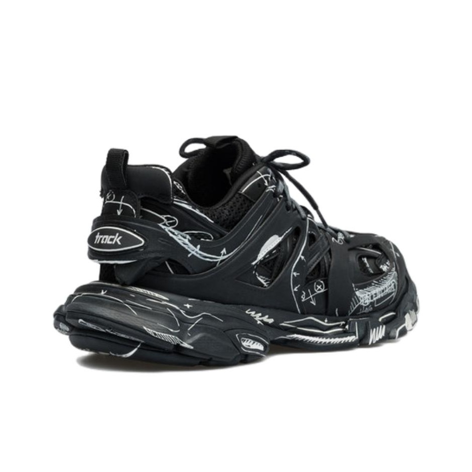 VIP【関税送料無料】希少 BALENCIAGA TRACK SNEAKERS 極美品】バレンシアガ Track Trainers スニーカー 28.5 希少