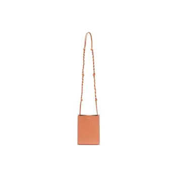 JIL SANDER Calfskin Crossbody Bag Shoulder Bag Women's Light Red