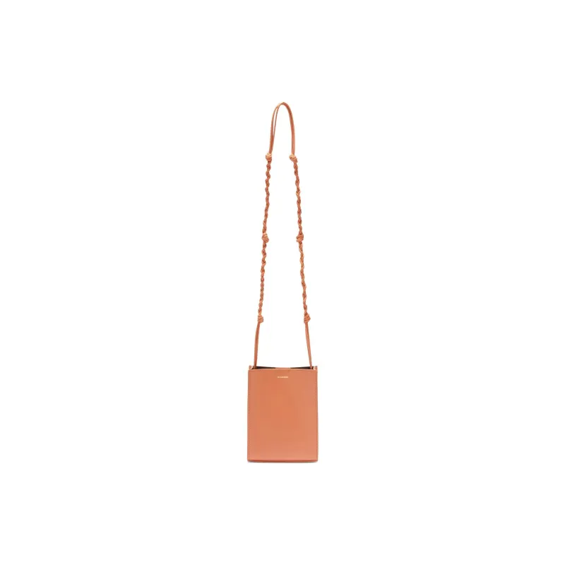 JIL SANDER Calfskin Crossbody Bag Shoulder Bag Women's Light Red-0