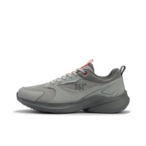 361° Running Shoes Men Low-Top Recycling Gray/Graphite Gray