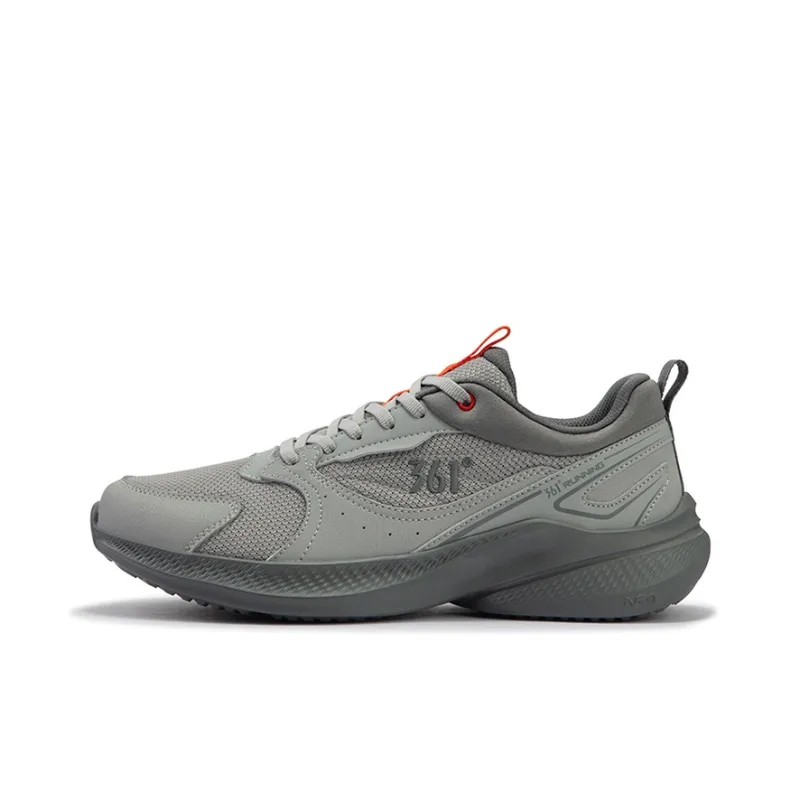 361° Anti Slip Wear Resistant Low Top Running Shoes Men's Graphite Gray-0