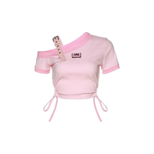 STARFEI T-Shirts Women's Pink