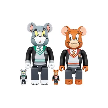 BE@RBRICK TOM AND JERRY In Hogwarts House Robes 100% & 400%