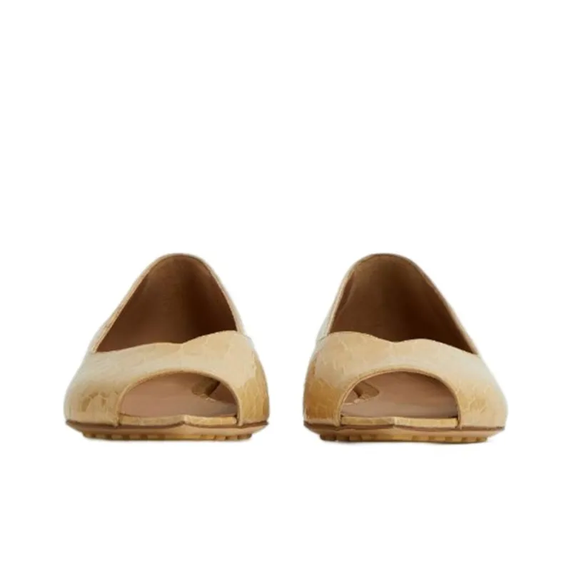 Bottega Veneta Casual Single Shoes Women's Praline Color-2