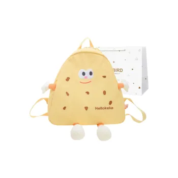 CORE BIRD Nylon Backpack Unisex Yellow/Pink/White/Blue