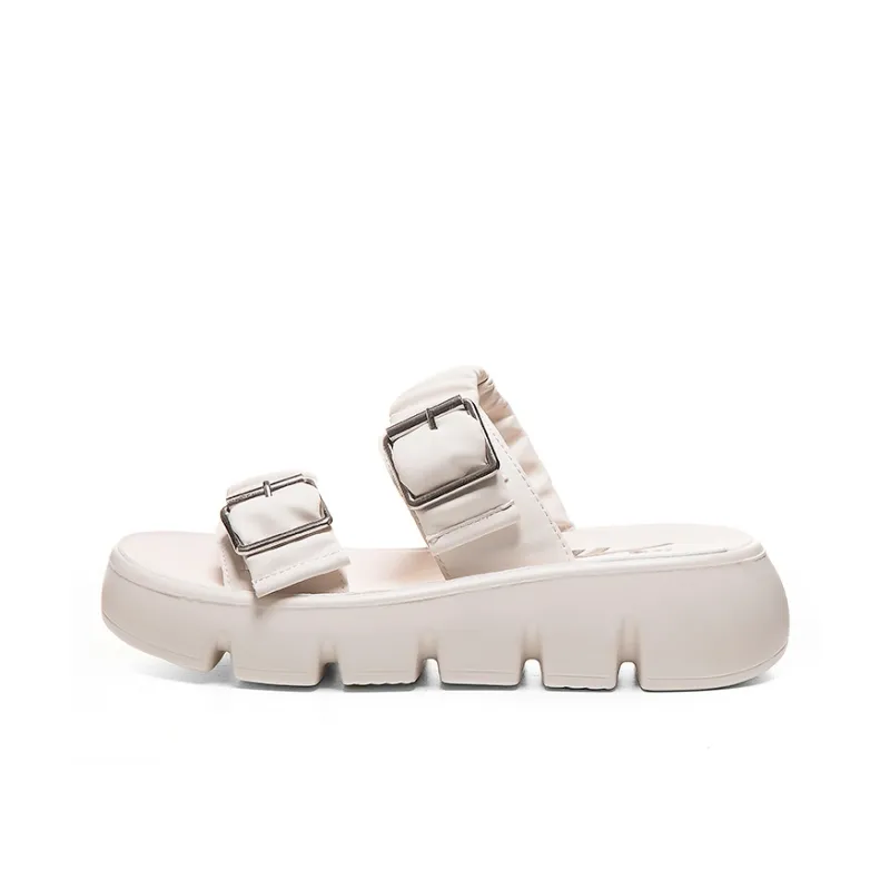 Warrior Slip Resistant Slide Slippers Women's Beige-0