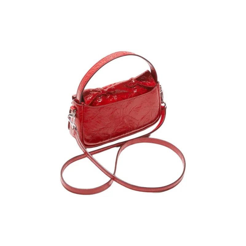 Acne Studios Goatskin Shoulder Bag, Crossbody Bag, Handbag Micro Women's Red-1