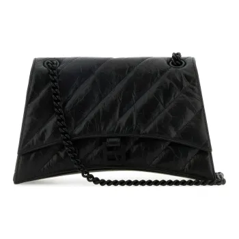 Balenciaga Calfskin Crossbody Bag, Shoulder Bag Women's Black