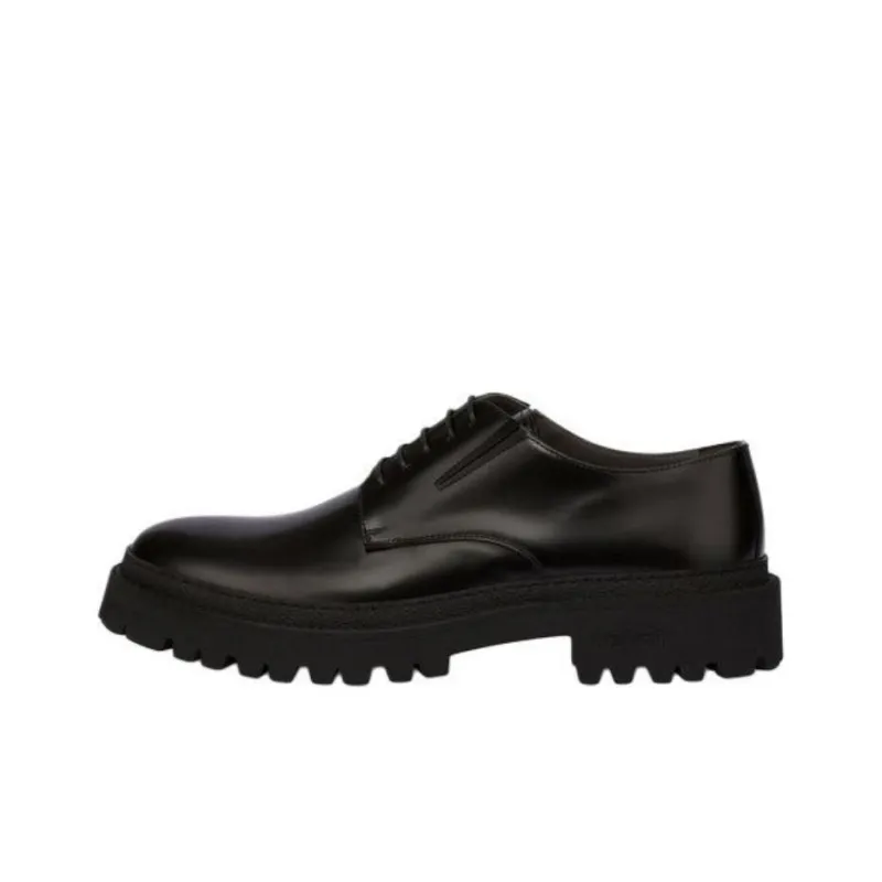 Pollini Royal Abraded Casual Shoes Men's Black-0