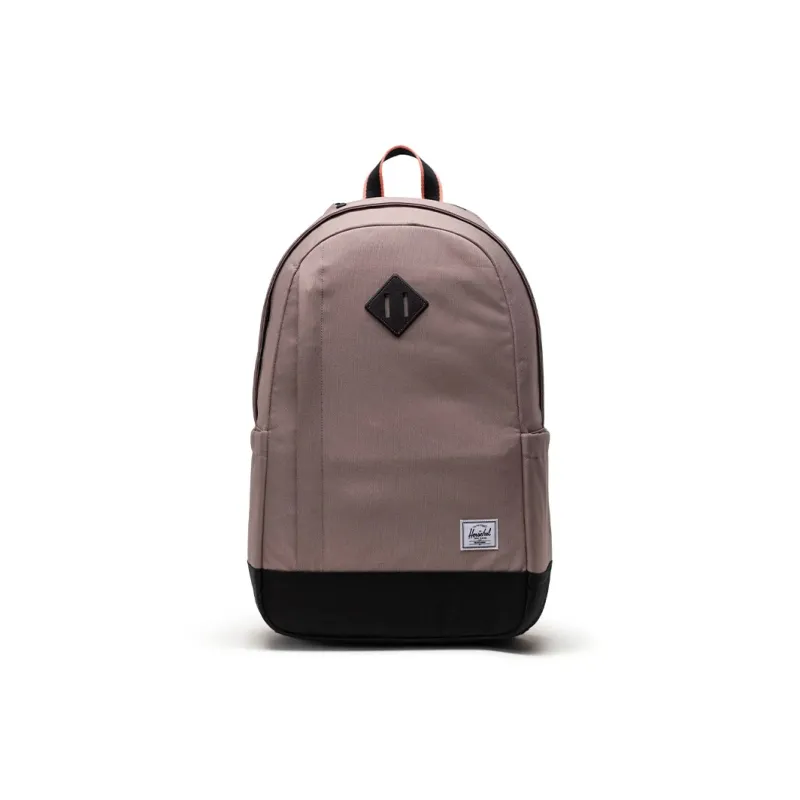 Herschel Recycled Fabric Backpack Unisex Taupe/Black/Beige Shell Pink-0