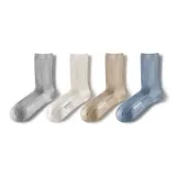 Light Khaki+White+Sky Blue+Light Heather Gray