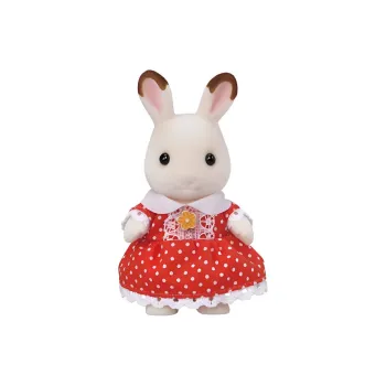 Sylvanian Families Chocolate Bunny Sister Dolls Plush Doll Small Size Tall