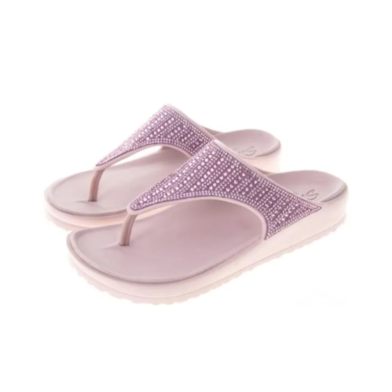 Skechers Cali Beverlee Slip-Resistant Flip Flops Women's Purple-1