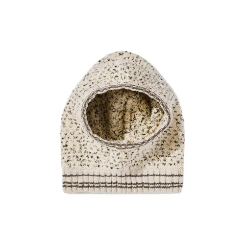 Bottega Veneta Cotton Beanies Men's Beige