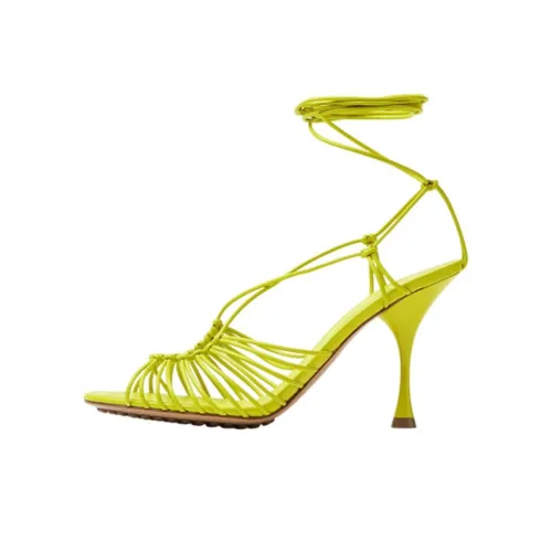 Bottega Veneta Stylish Sandals Women's Yellow