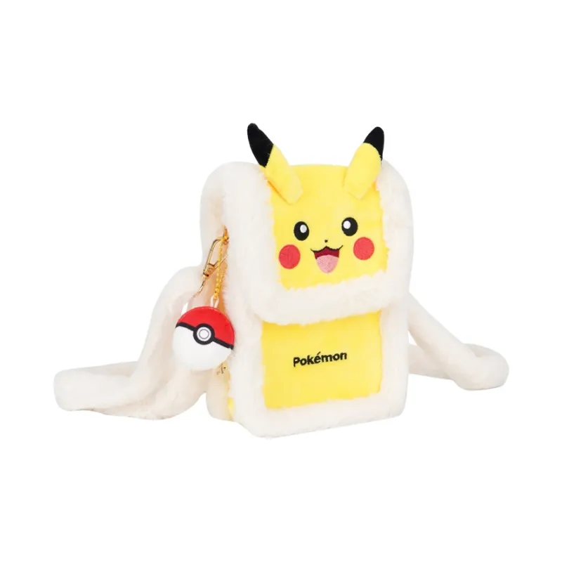 POTDEMIEL Polyester Pikachu Joy Shoulder Bag Regular Women's Yellow-1