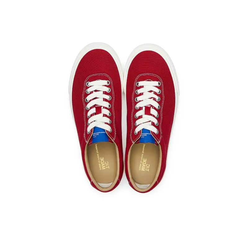 TC Tcmade 001b Low-Top Canvas Shoes Unisex Red-3