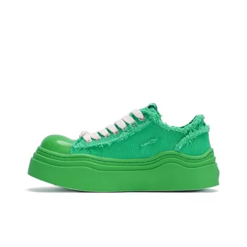 WANDER AROUND Low Top Canvas Shoes Women's Green