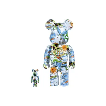 BE@RBRICK x PHILIPP PLEIN 400%100% Challenger The Brave MACAU Trendy Figures 7cm/28cm