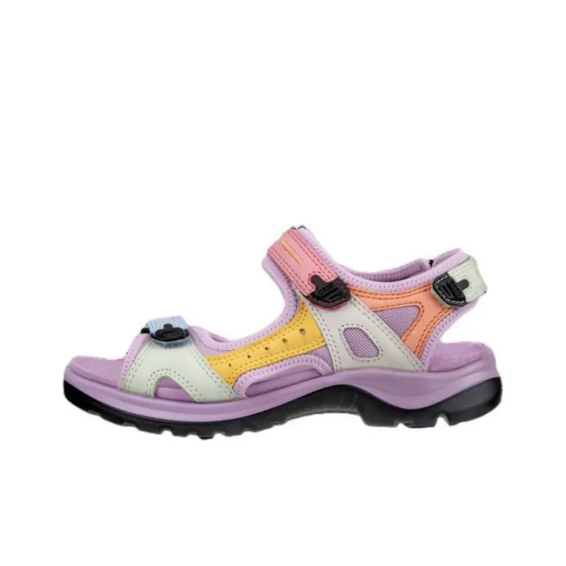 Ecco Beach Sandals Women's Purple-0
