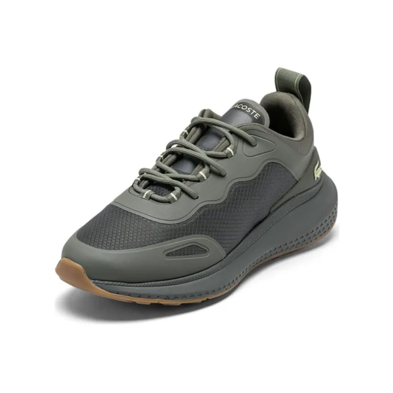 LACOSTE Low Top Casual Shoes Men's Green-1