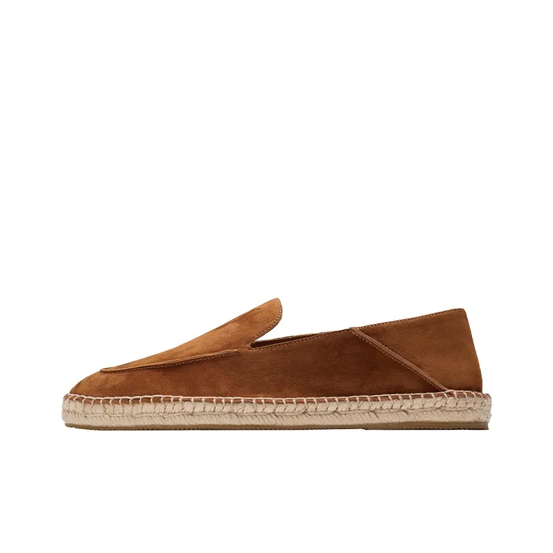 Chioryn Espadrilles Men Gray/Brown/Blue-12