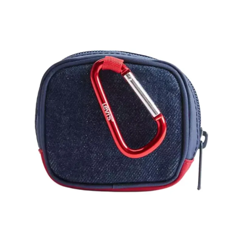 Levi's Polyurethane Coin Purse Regular Men's Denim Blue-1