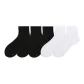 5 Pack[Short Black 3-Short White 2][Massage Cut Bottom]