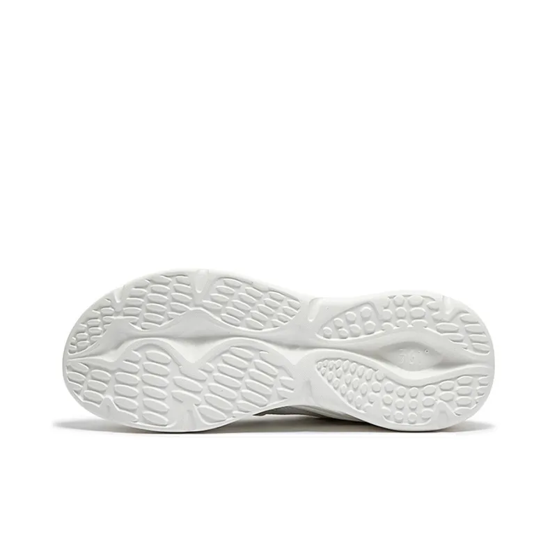 361° Ke Song 2 Anti Slip Wear Resistant Low Top Casual Shoes Men's Feather White-4