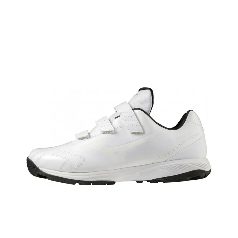Mizuno Light Revo Trainer CR Anti Slip Wear Resistant Low Top Training Shoes Unisex White-0