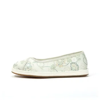 Old Meihua Casual Single Shoes Women's Green