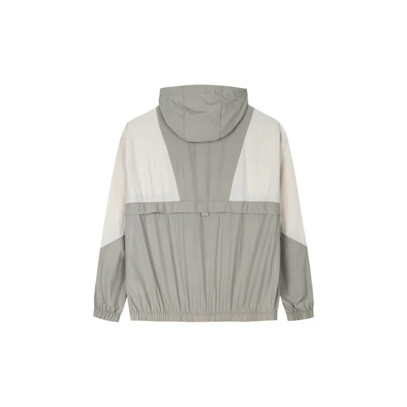 CHAOJIANTA Jackets Coats Men's Smoke Gray/White Limestone-1