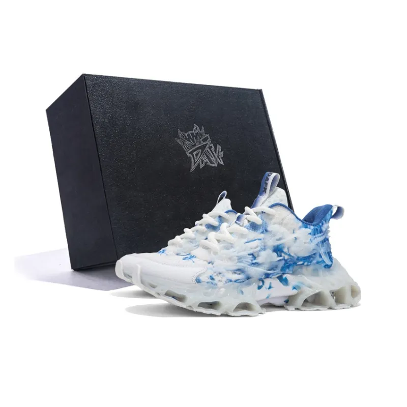 DAFK Wear-Resistant Breathable Support Height Increasing High-Top Chunky Sneakers Men's-7