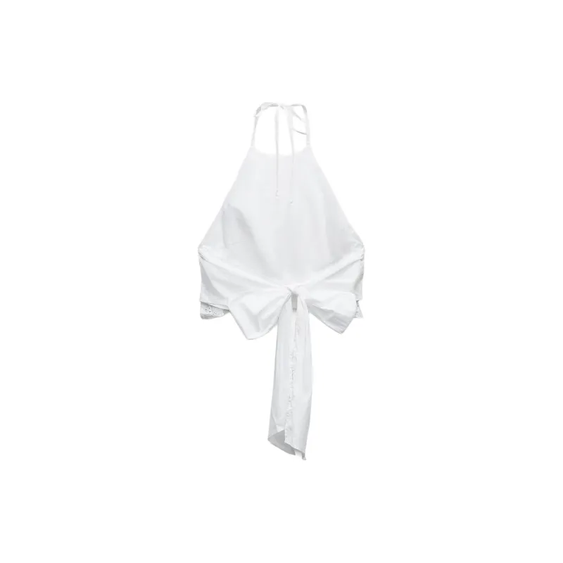 ZARA Trf Camisole Women's Frosted White-1